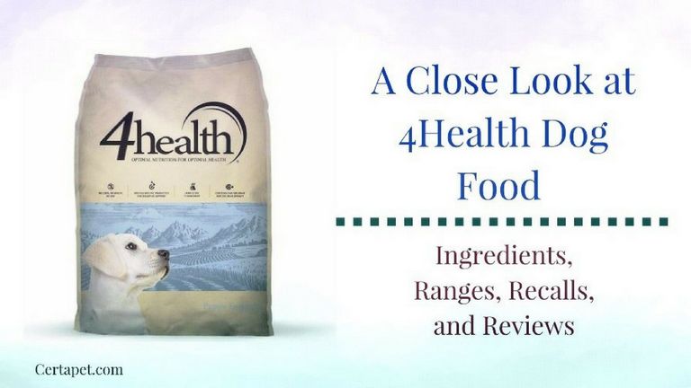 4health Dog Food Recall 2018